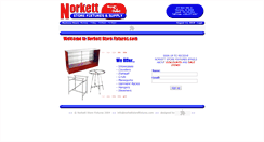 Desktop Screenshot of norkettstorefixtures.com